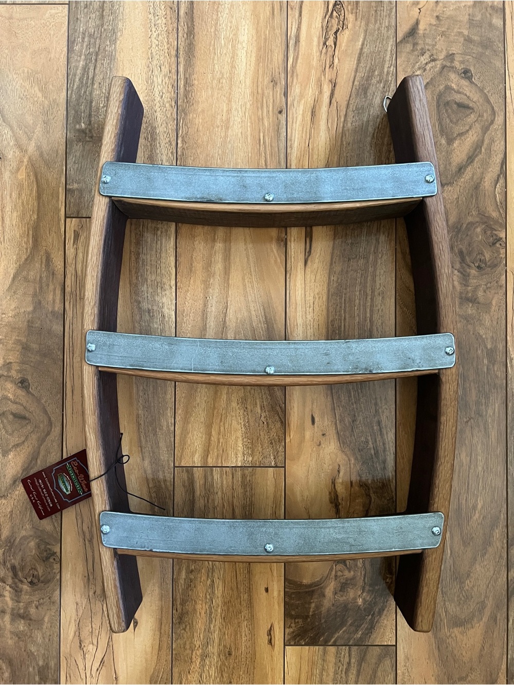 Eco Wine Furniture Wine Barrel Spice Rack
